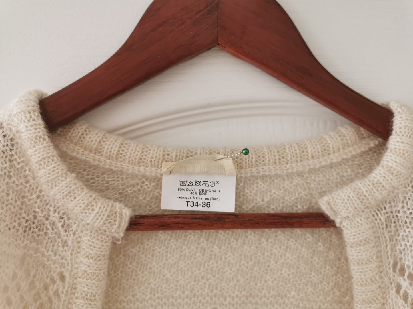 Joli gilet boléro ajouré
