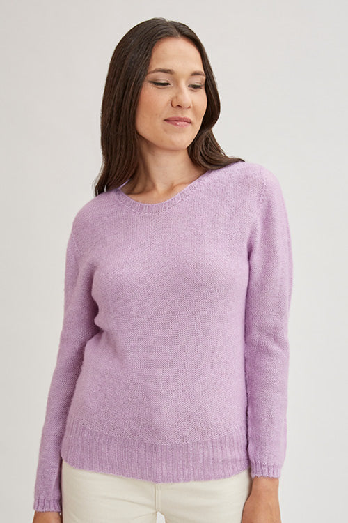 Petit pull mohair pour femme
