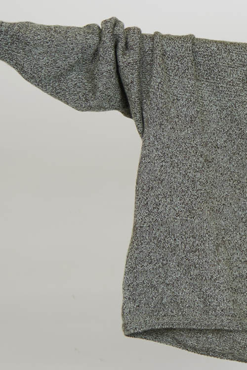 Pull en laine yack col cheminée pour femme