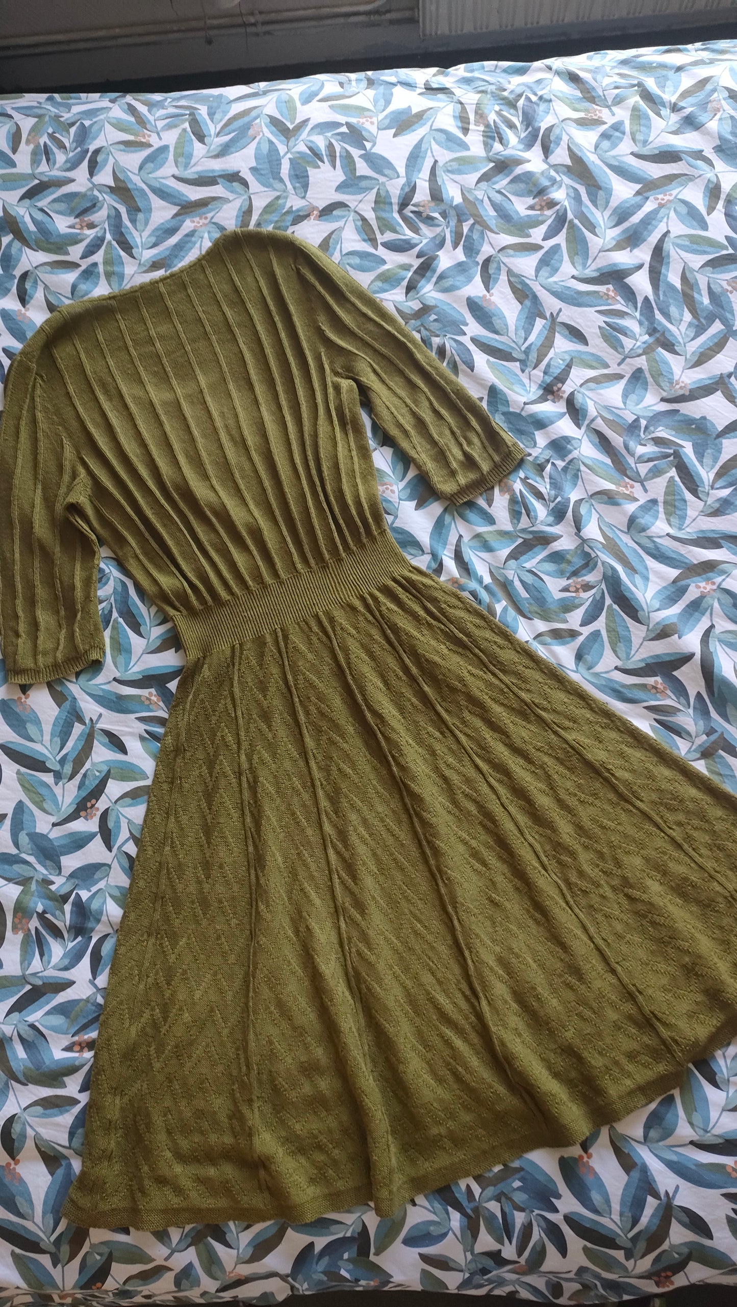 Robe en lin coton bio et seacell