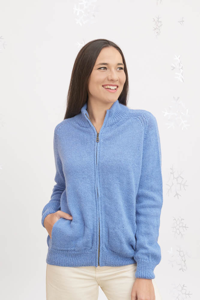 Gilet en laine alpaga pour femme