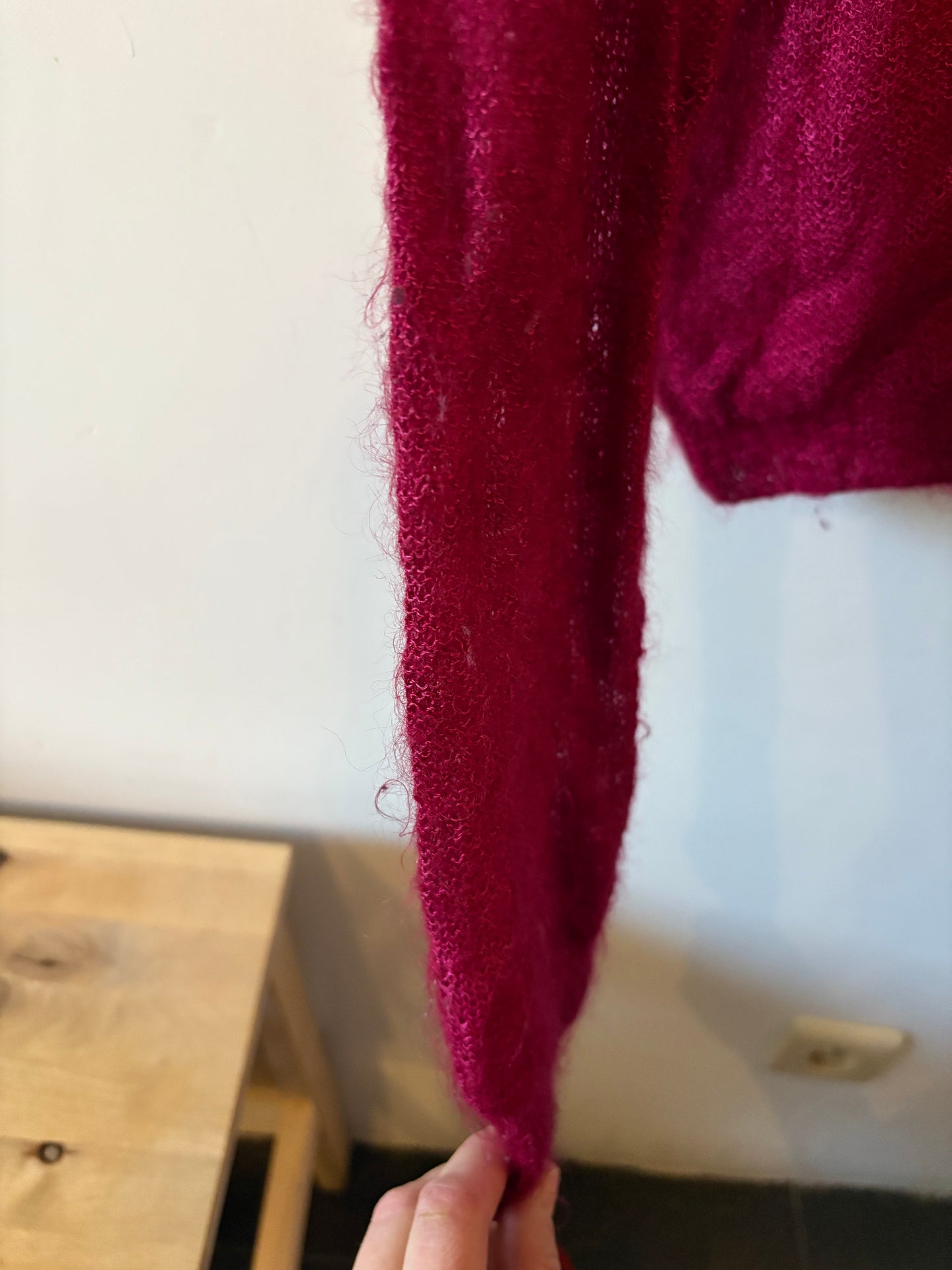 Petit pull mohair et soie Femme taille 34-42