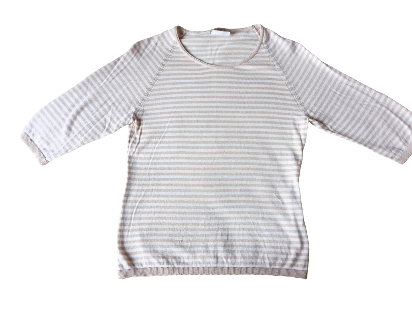 T-shirt en fil de laine d ecosse