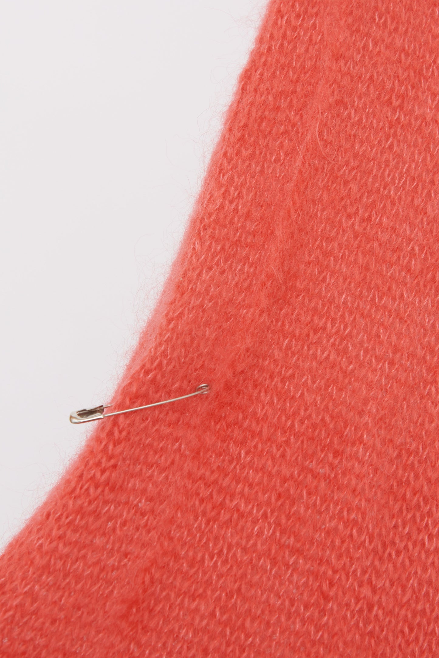 Pull en laine mohair et soie manches 3/4