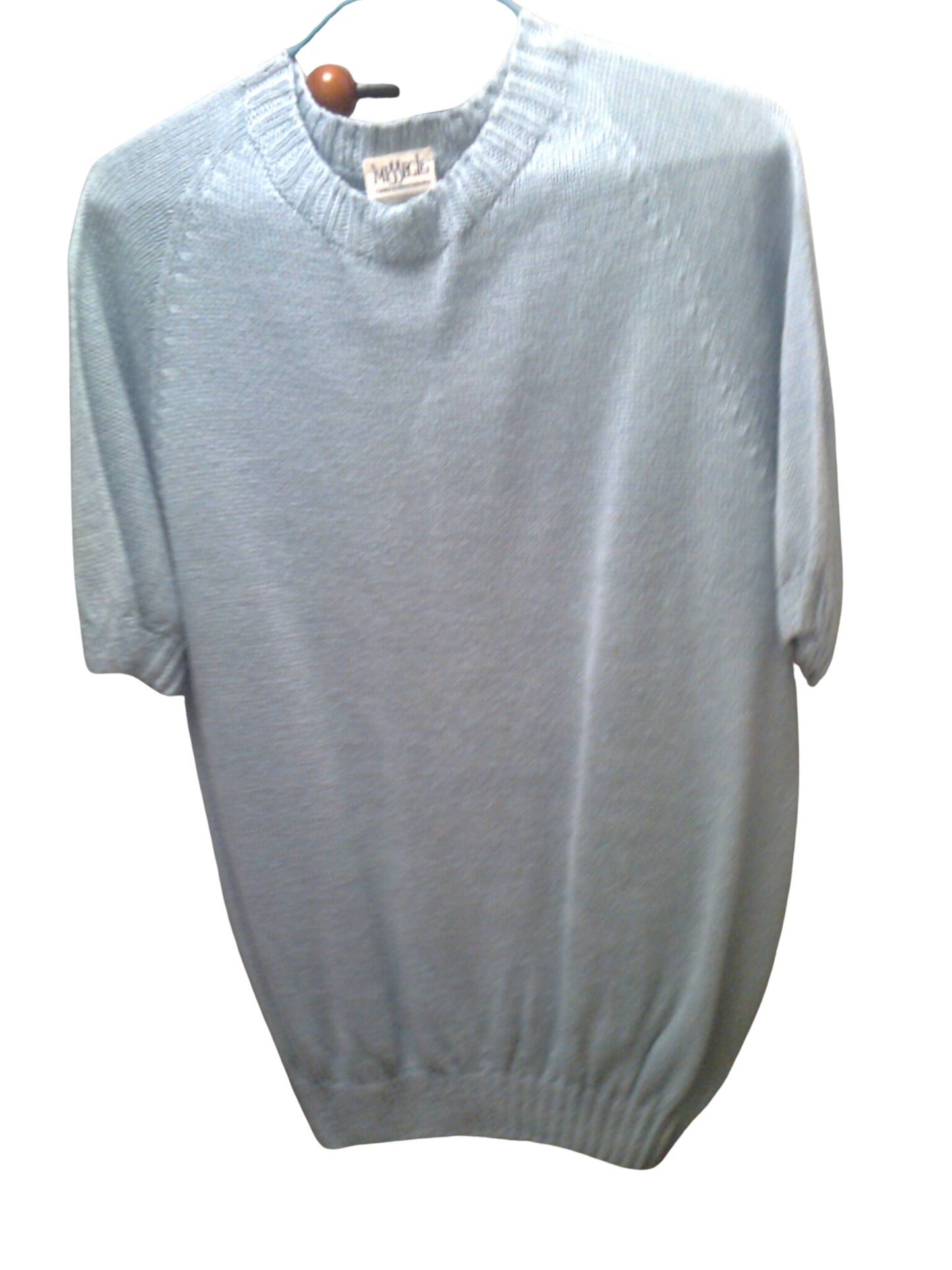 Pull manches courtes en chanvre