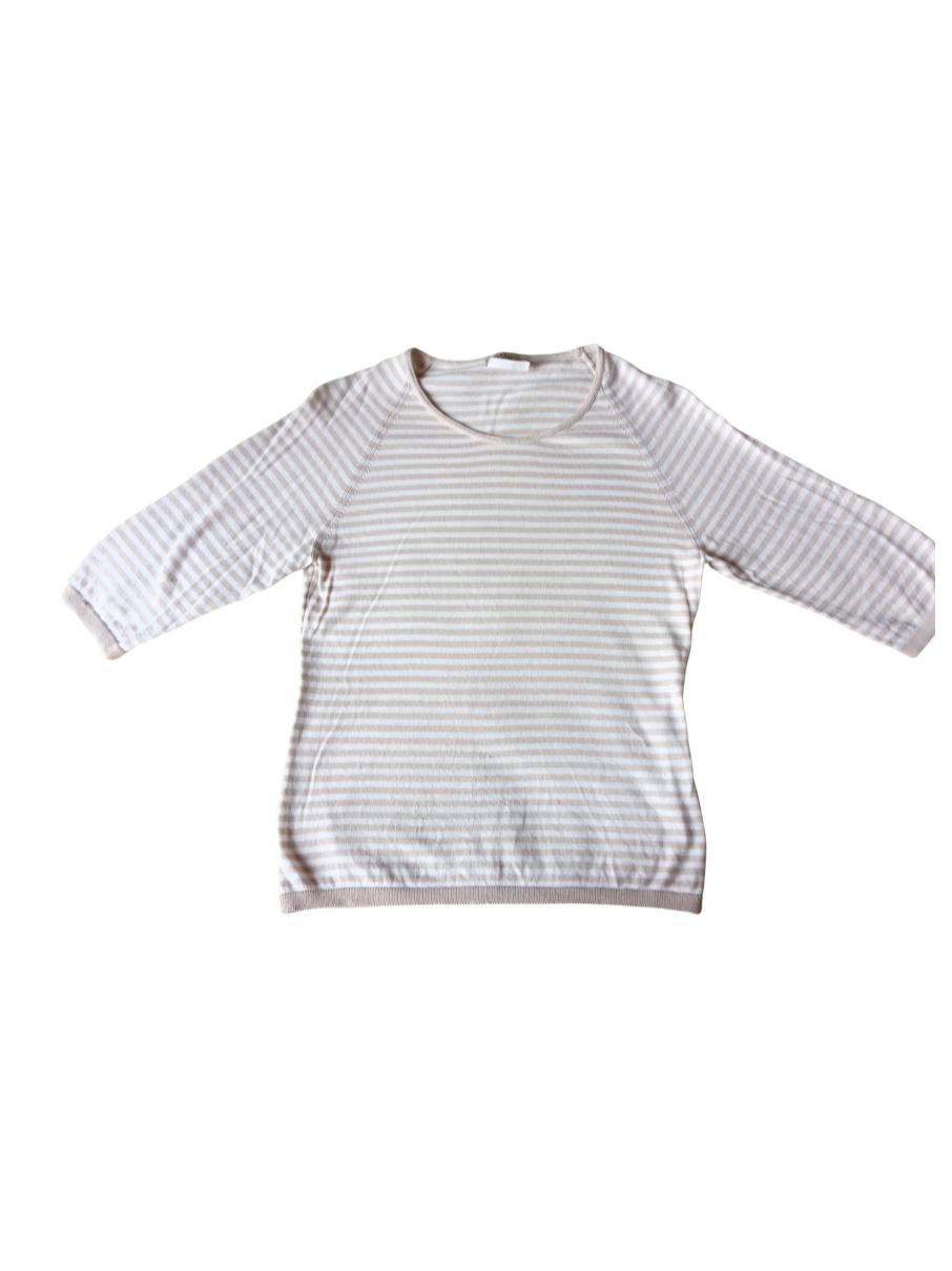 T-shirt en fil de laine d ecosse