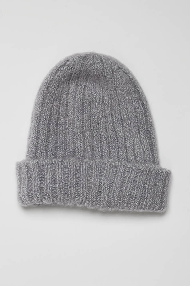 Bonnet laine mohair femme