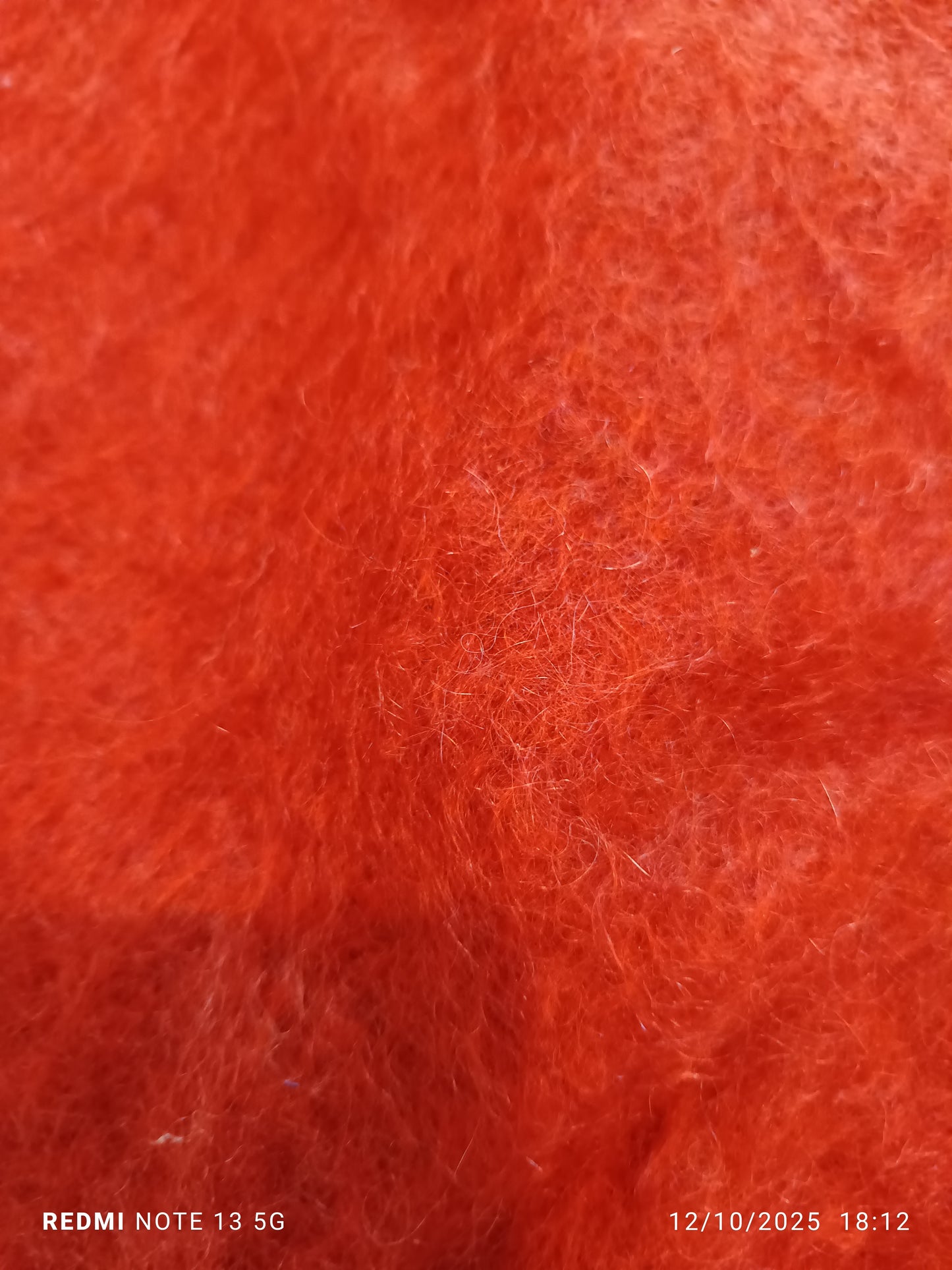 Plaid laine mohair uni