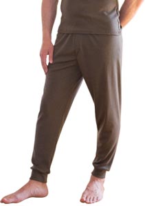 Caleçon laine mérinos ouvert pour homme