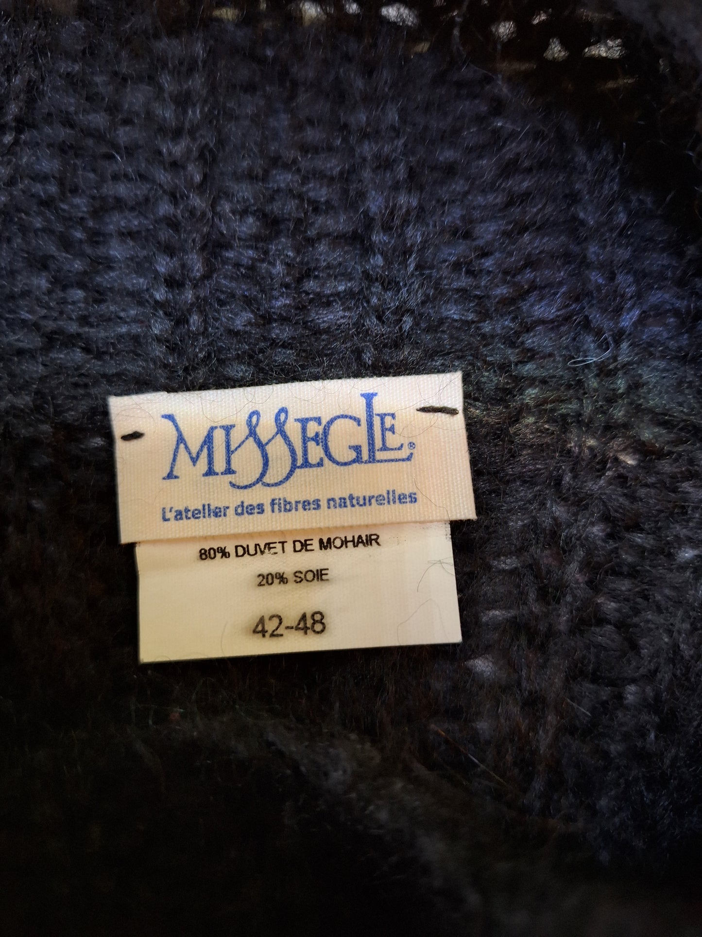 Pull Mohair & Soie