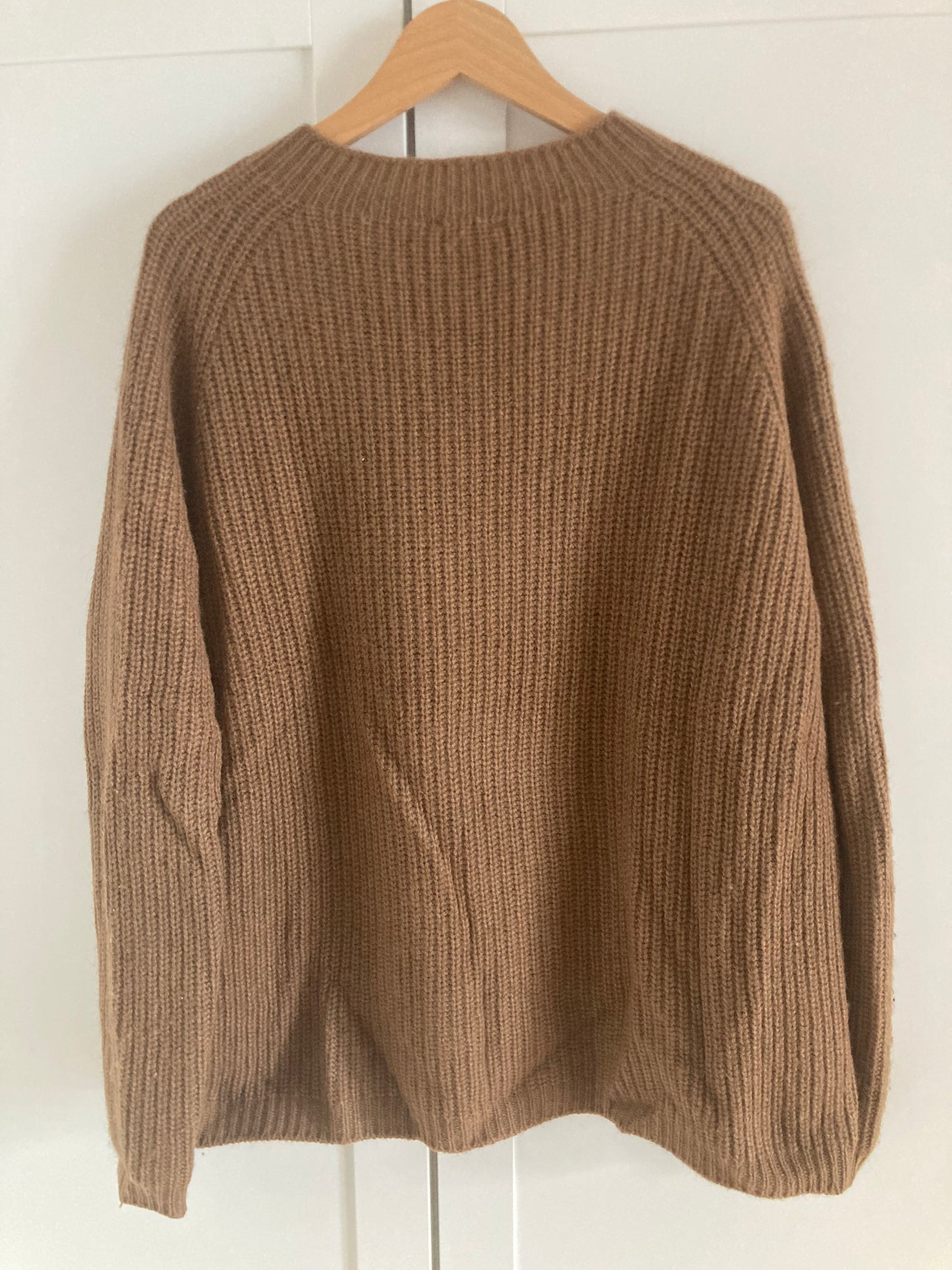 Grand pull laine de chameau femme