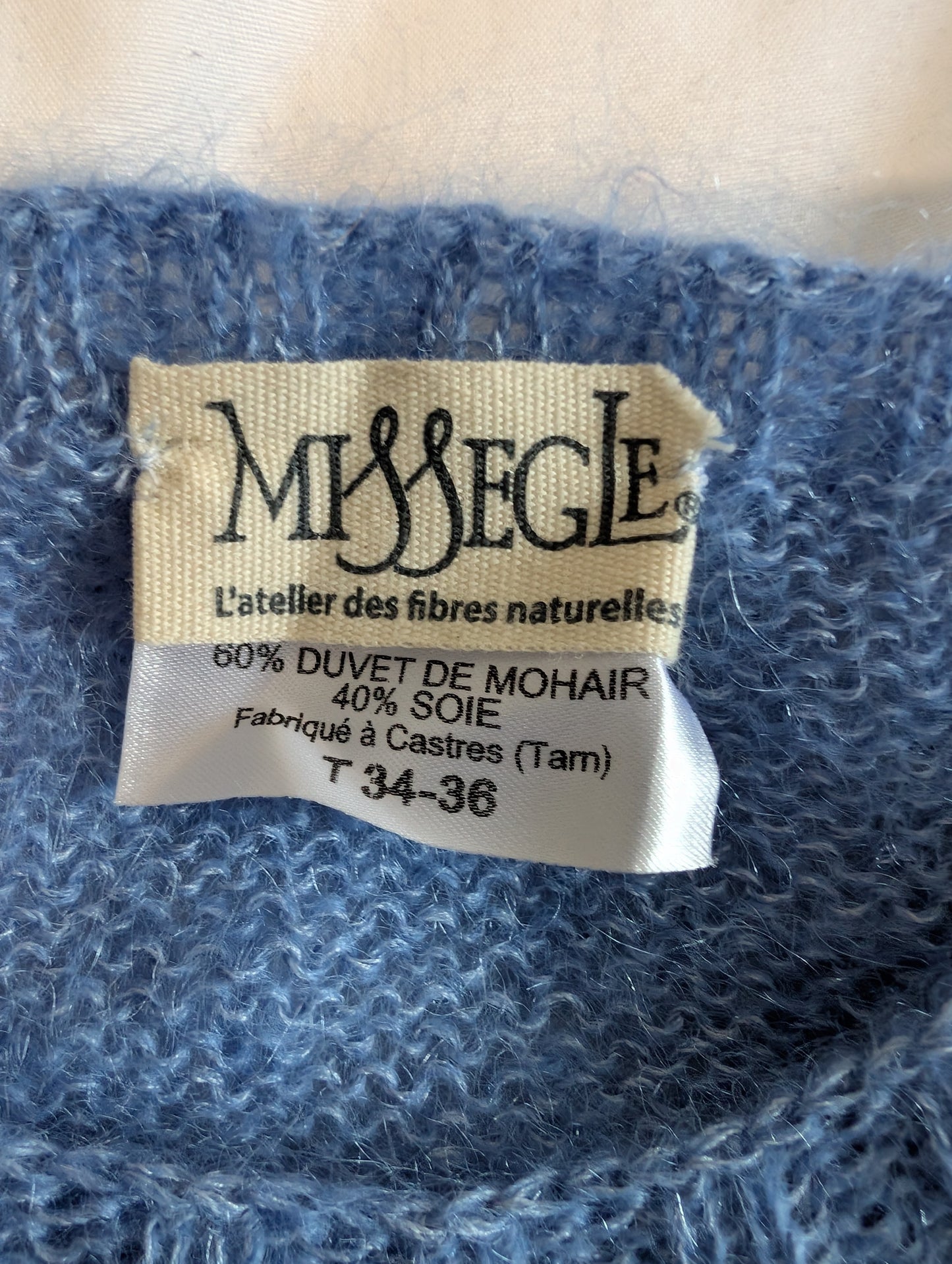 Petit pull mohair pour femme