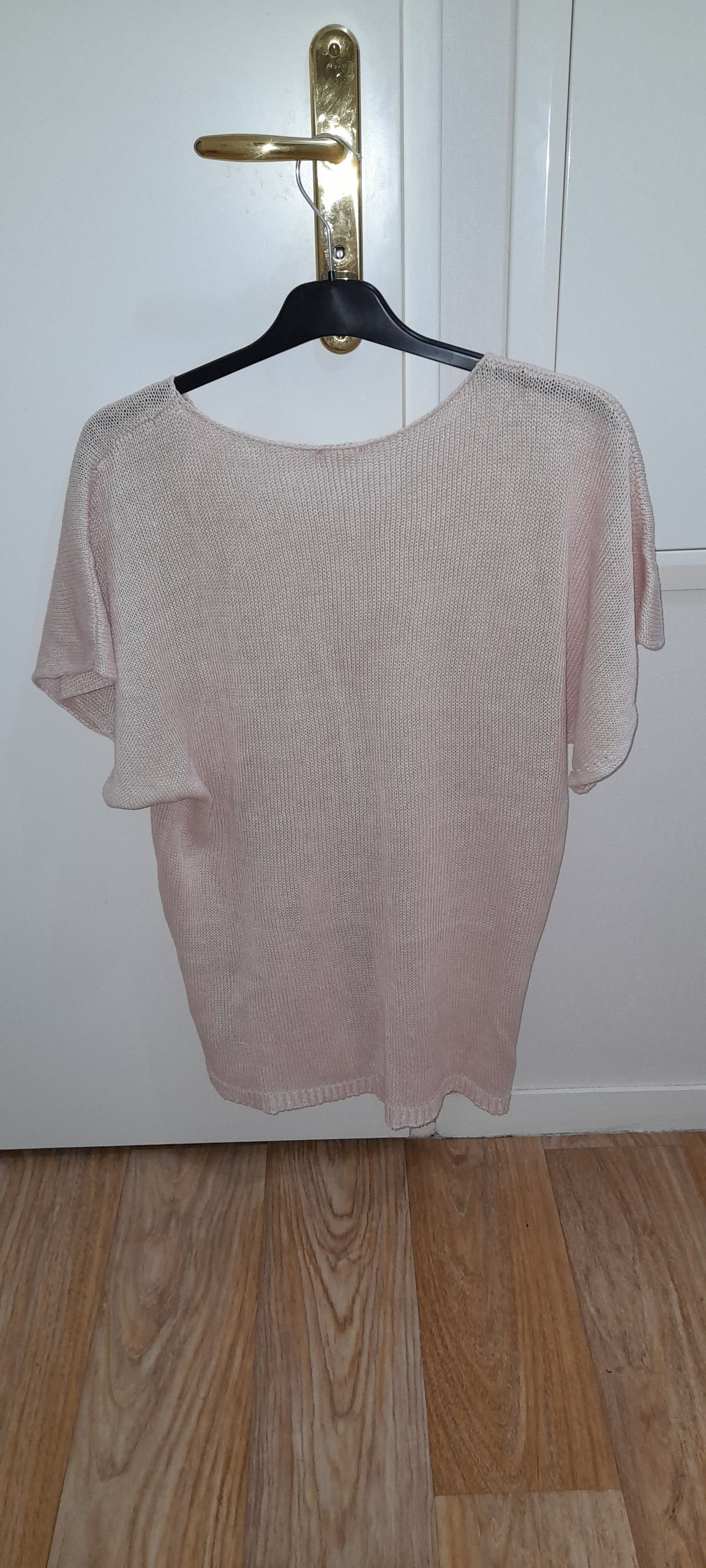 Joli Pull-Tunique Femme 100% Lin- excellent état
