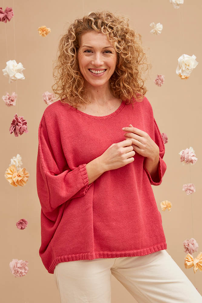 Haut ample en lin et coton bio/seacell pour femme