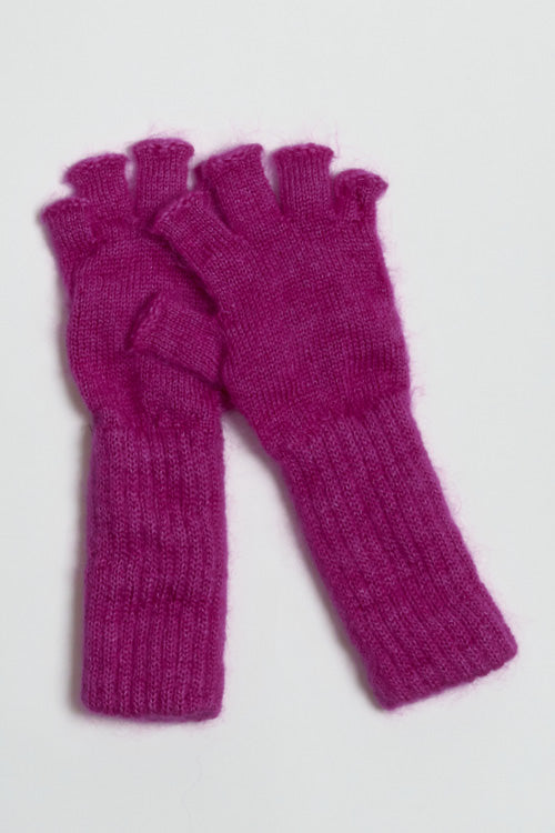 Mitaines laine mohair femme