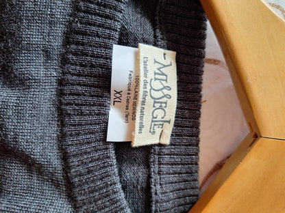 Beau Pull laine Mérinos XXL