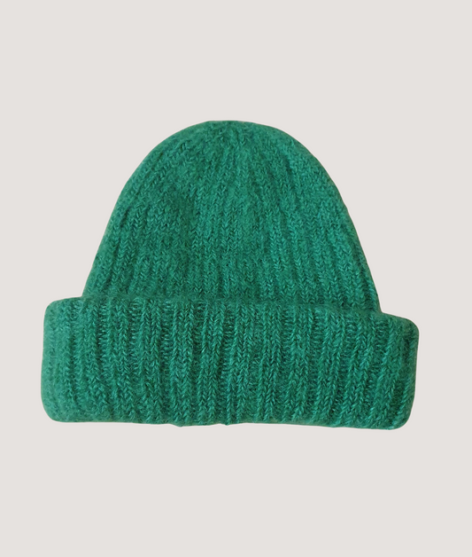 Bonnet laine mohair mixte Vétiver