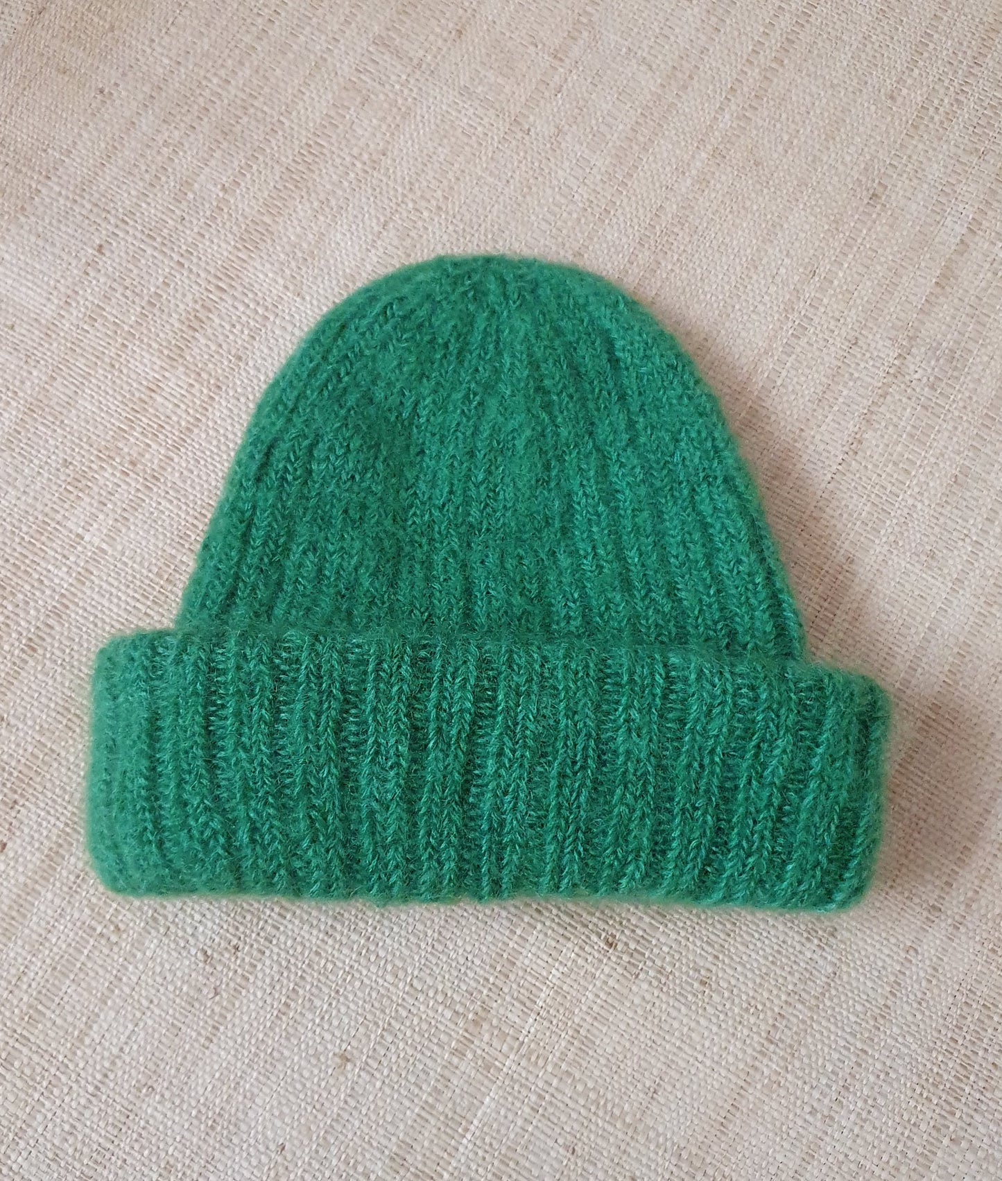 Bonnet laine mohair mixte Vétiver