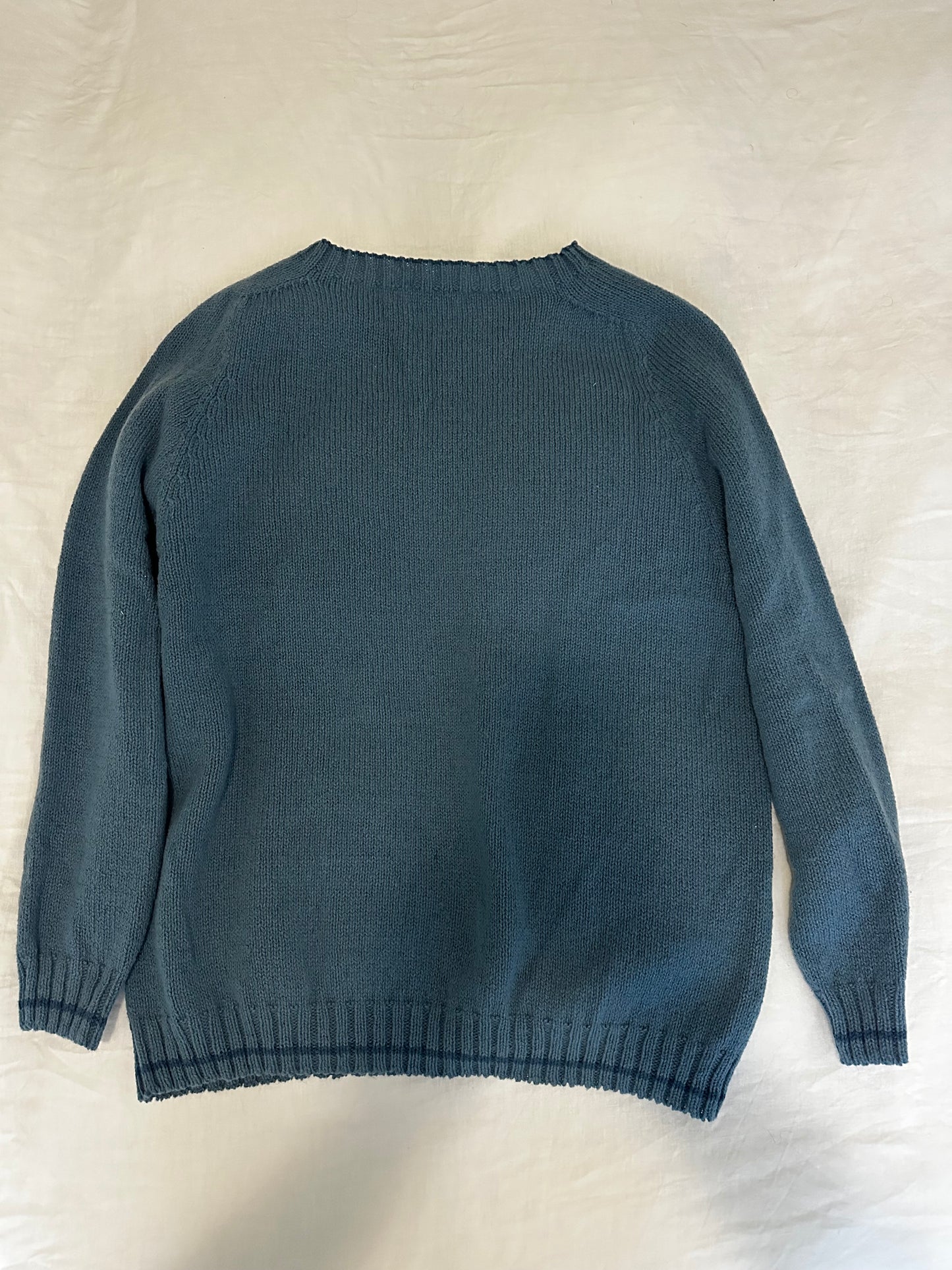 Pull laine mérinos français