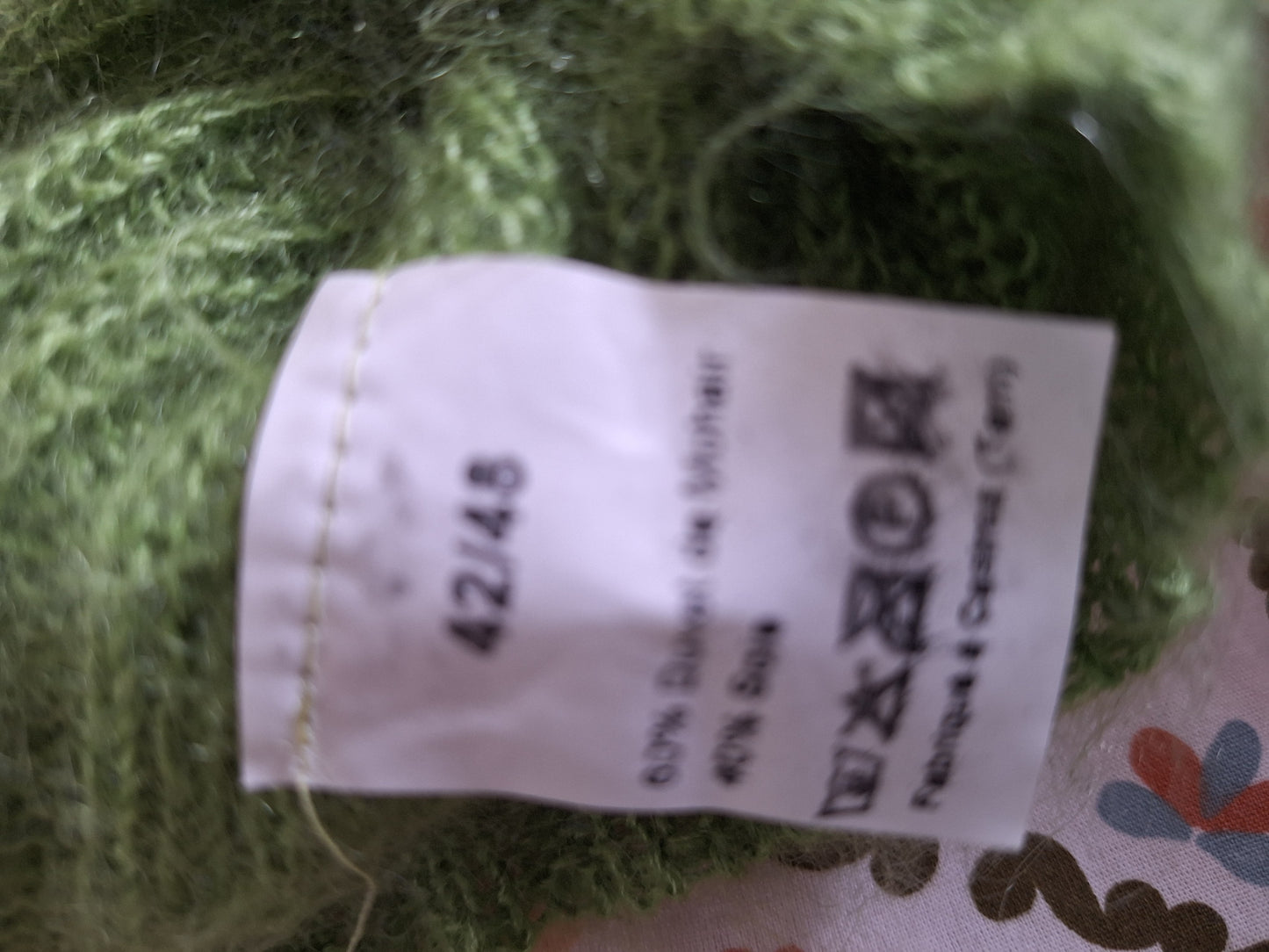 Magnifique pull Mohair & Soie