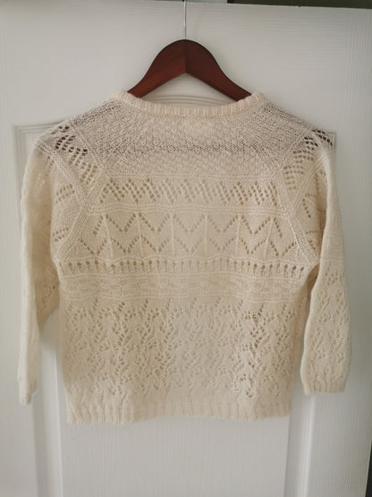 Joli gilet boléro ajouré