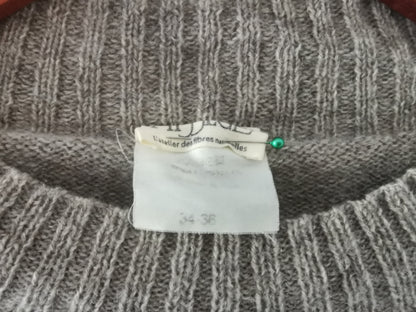 Pull col cheminée laine de yack