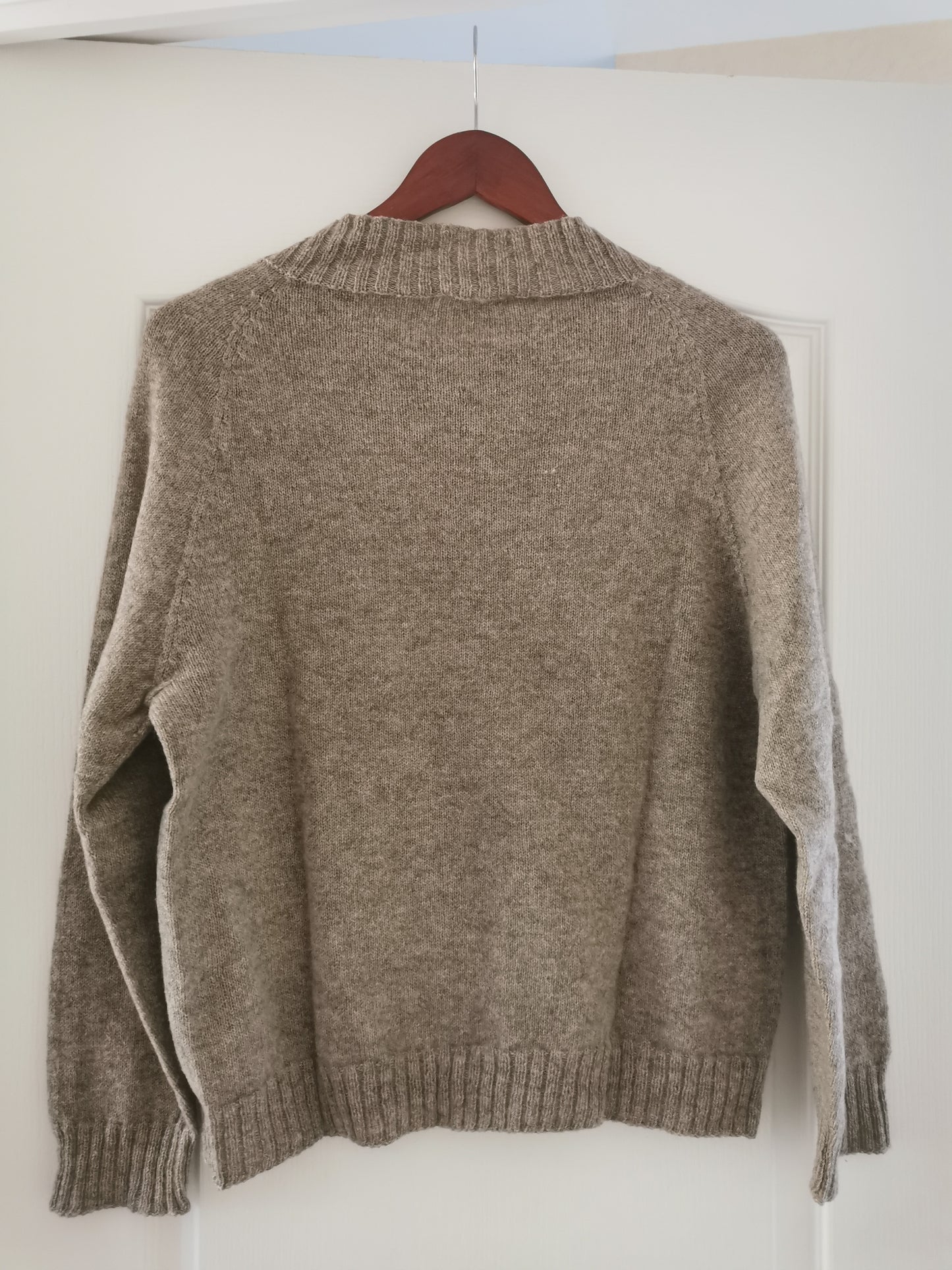 Pull col cheminée laine de yack
