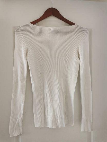 Pull doux et léger en coton et seacell