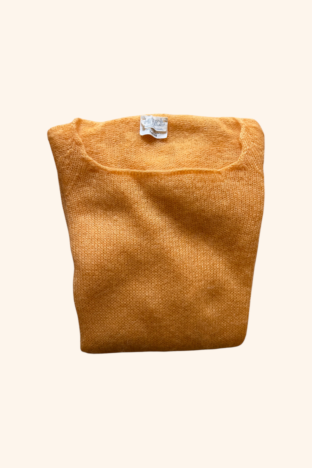 Pull laine ample mohair et soie pour femme