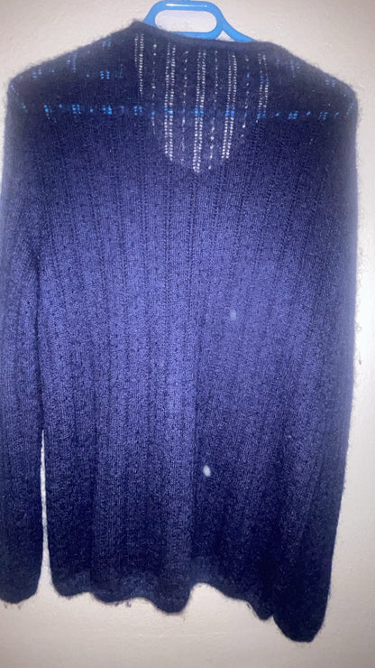 gilet 60% mohair 40% soie