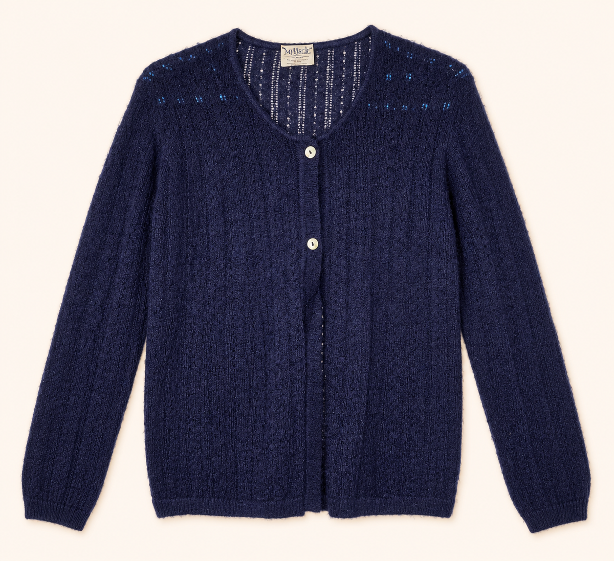 gilet 60% mohair 40% soie