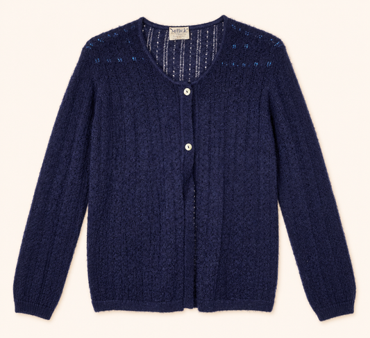 gilet 60% mohair 40% soie
