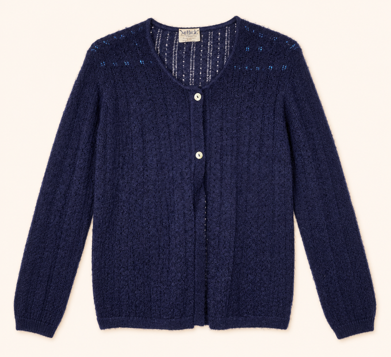 gilet 60% mohair 40% soie