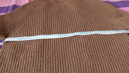 Grand pull laine de chameau femme