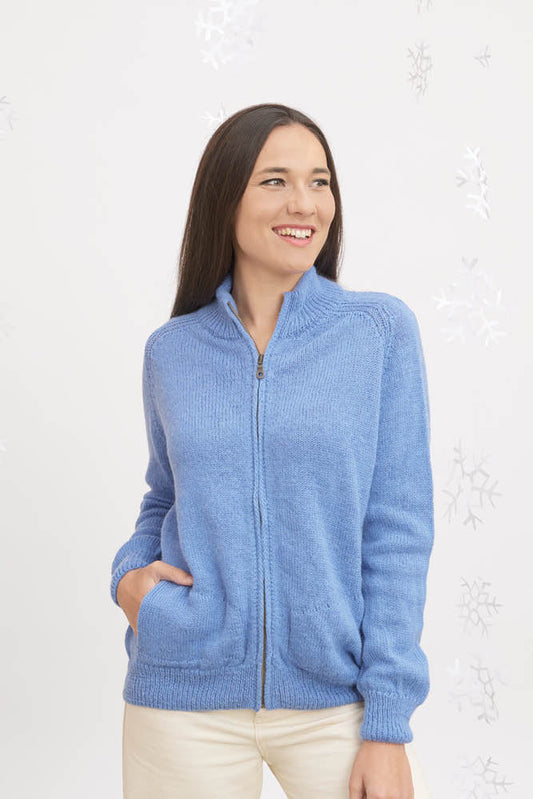 Gilet en laine alpaga pour femme