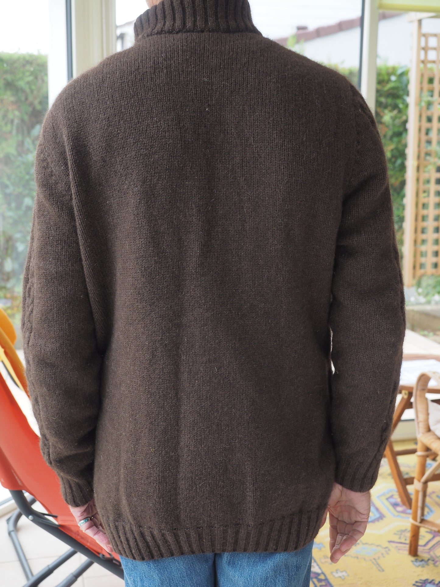 Veste laine yack pour homme