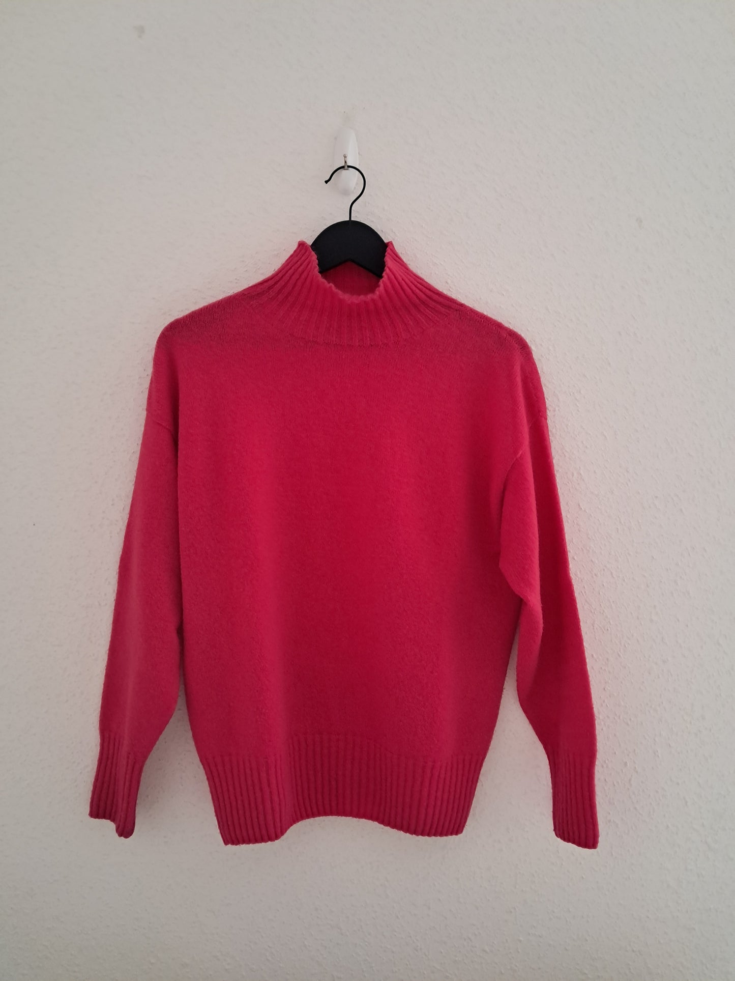 Pull laine recyclée col roulé Alice