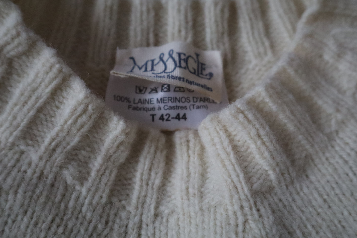 Pull en laine jacquard femme