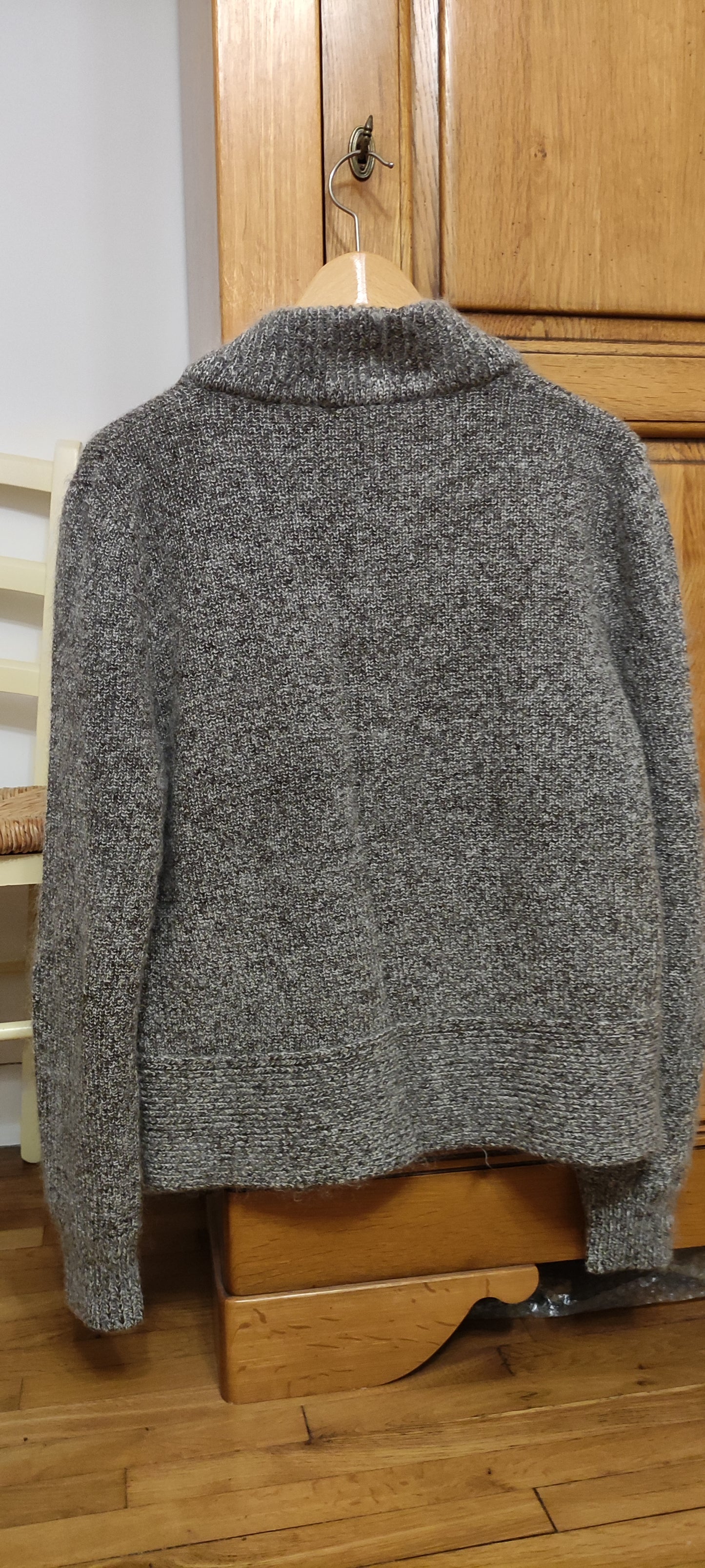 Blouson laine zippé femme