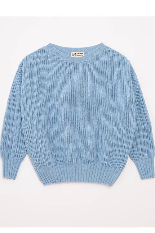 Pull col rond laine recyclée Emilie