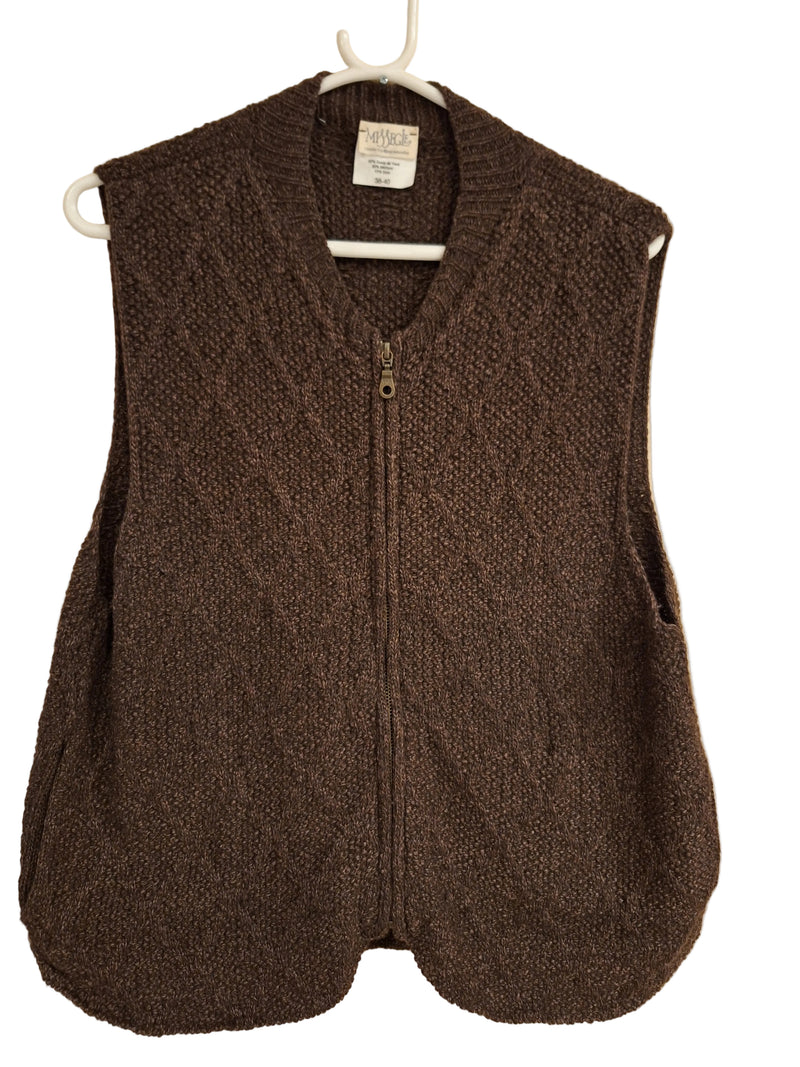 gilet sans manches yack-mérinos-soie