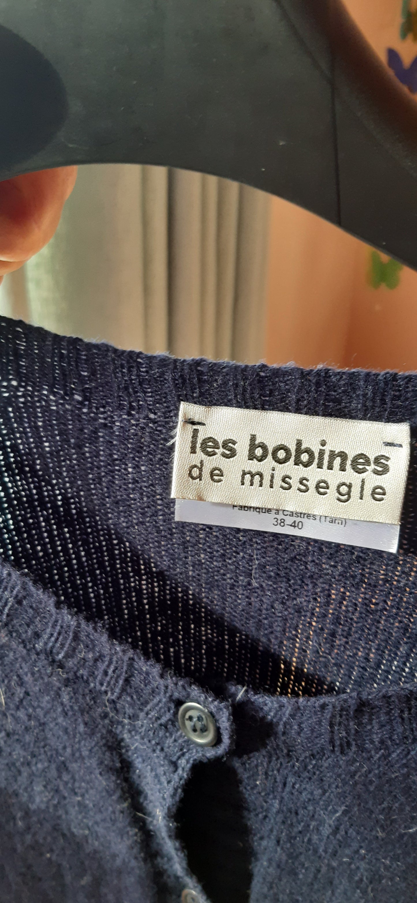 Gilet bleu marine