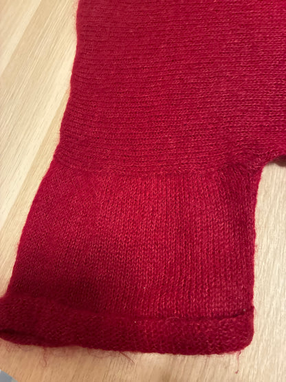 Pull tunique mohair et soie