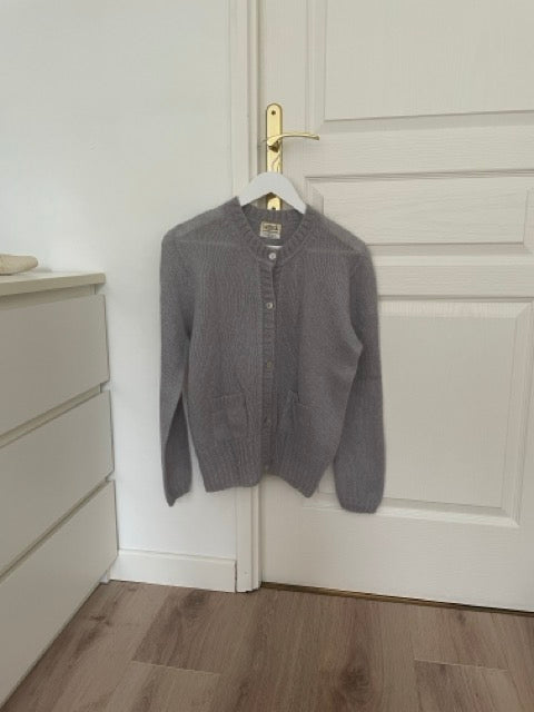 Gilet en laine à poches femme