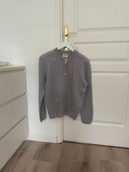 Gilet en laine à poches femme