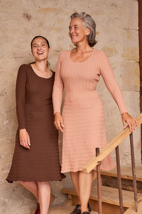 Robe en laine mérinos