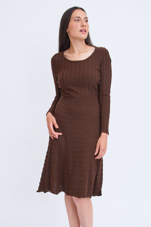 Robe en laine mérinos