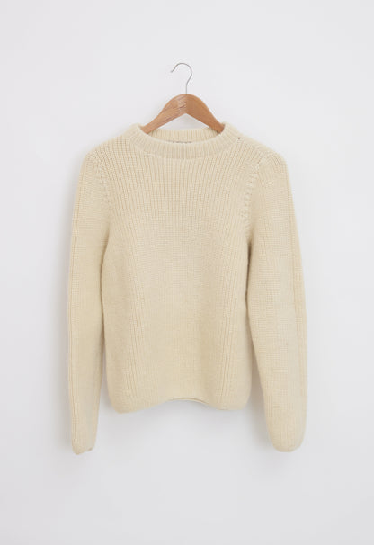 Pull en laine alpaga et mérinos pour femme