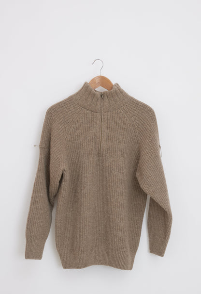 Pull en laine mérinos camionneur pour homme