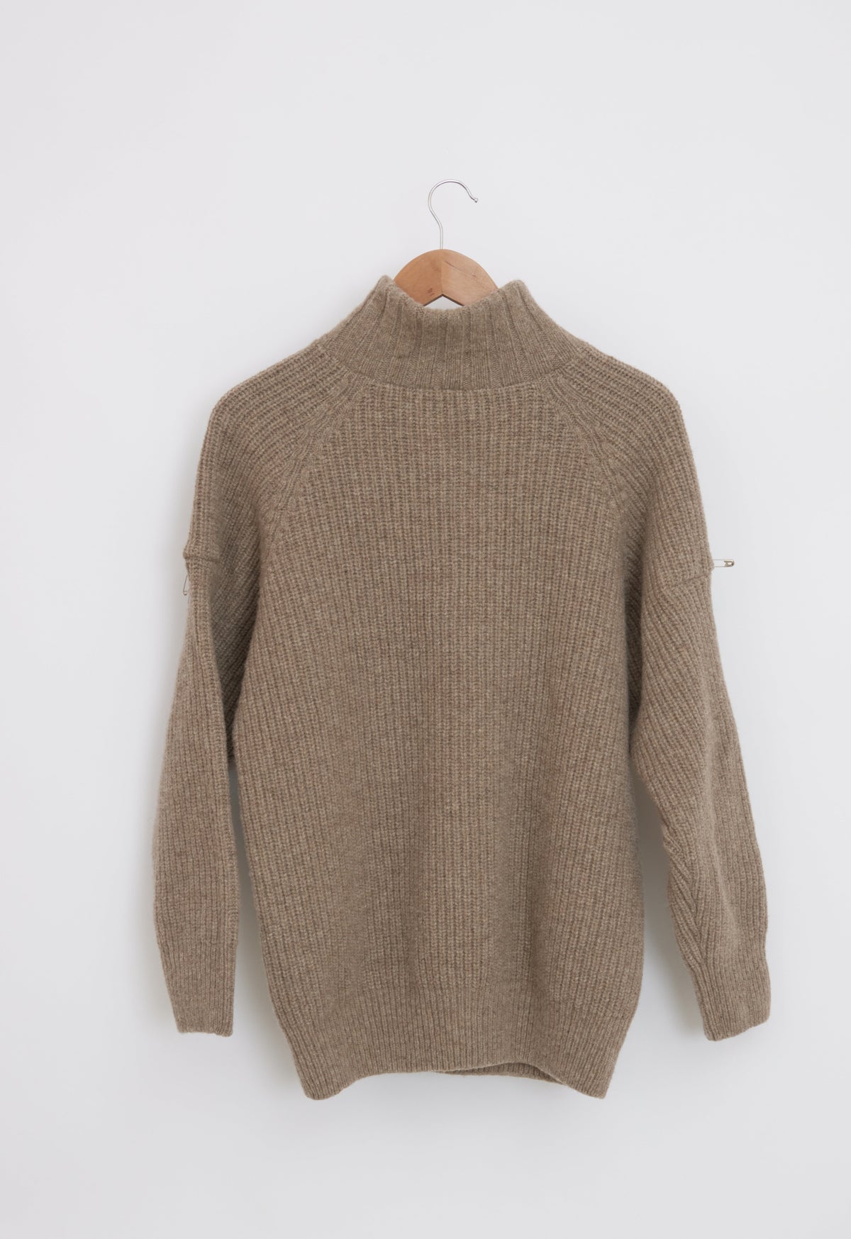 Pull en laine mérinos camionneur pour homme